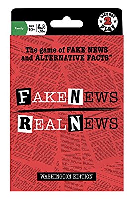 Licensed 2 Play Fake News/Real News Card Game