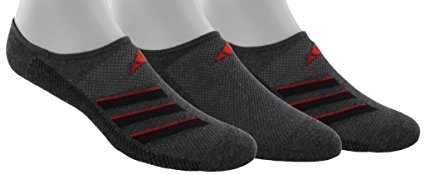 adidas Men's Superlite Super No Show Socks (3 Pack)