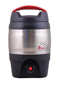 bubba 128 oz sport jug active charcoal and red