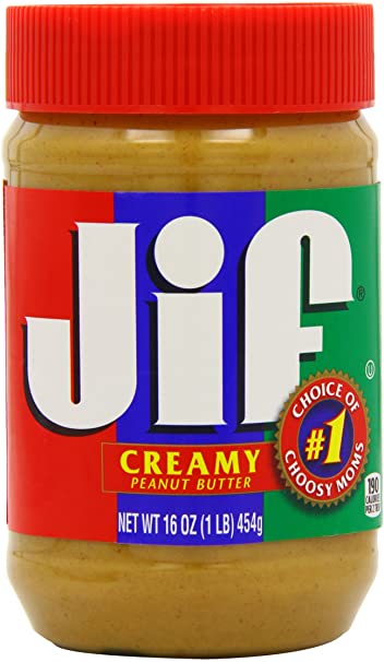 JIF Peanut Butter Creamy 454 g (Pack of 3)