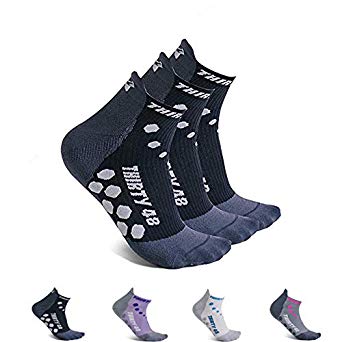 Thirty 48 Compression Low Cut Running Socks for Men and Women | 15-20mmHg Compression