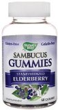 Natures Way Sambucus Gummies Standardized Elderberry 60 ct