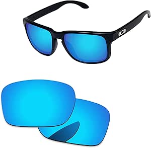 Replacement Lenses for Oakley Holbrook XL OO9417 Sunglass Ice Blue Pro  Anti-reflective Polarized