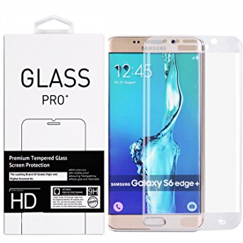 S6 Edge Screen Protector, ASSURED Premium Tempered Glass Screen Protector Film for Samsung Galaxy S6 Edge, 0.3mm Thinnest 9H Hardness Scratch Proof Full Screen