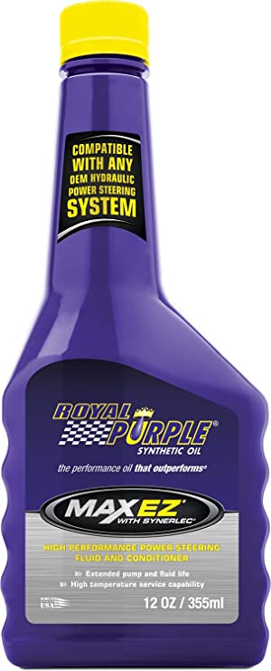 Royal Purple 12326 Max EZ High Performance Synthetic Power Steering Fluid - 12 oz. (Case of 12)