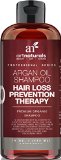 Art Naturals Organic Argan Oil Hair Loss Prevention Shampoo 16 Oz - Sulfate Free -Best Treatment for Premature Hair Loss Thinning and First Signs of Balding for Men and Women- With Biotin 3 Months Supply
