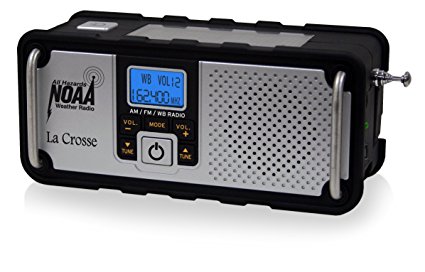 La Crosse Technology 810-106 NOAA/AM/FM Severe Weather Alert Radio with Solar