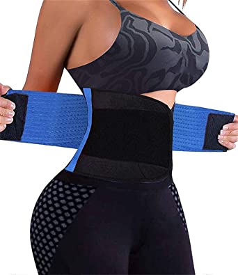 KOOCHY Waist Trainer Belt for Women-Waist Cincher Trimmer Weight Loss Belt-Tummy Control Slimming Body Shaper Belt