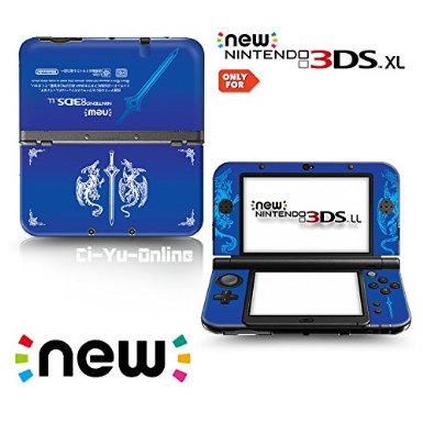 [new 3DS XL] Announce Fire Emblem Blue Limited Edition VINYL SKIN STICKER DECAL COVER for NEW Nintendo 3DS XL / LL Console System