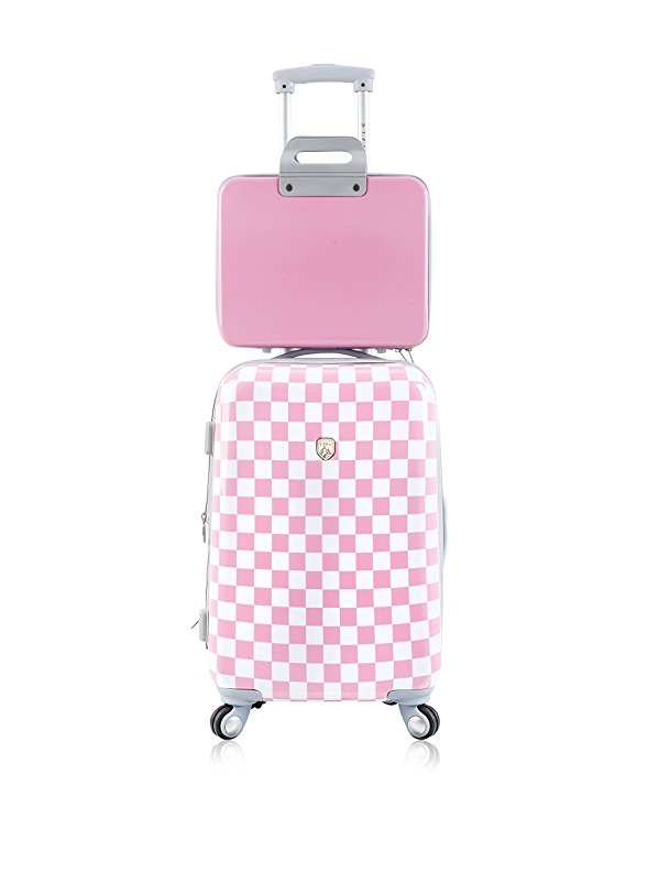 Travelers Club Paris Fashion 2PC Spinner Expandable Hardside Luggage Set