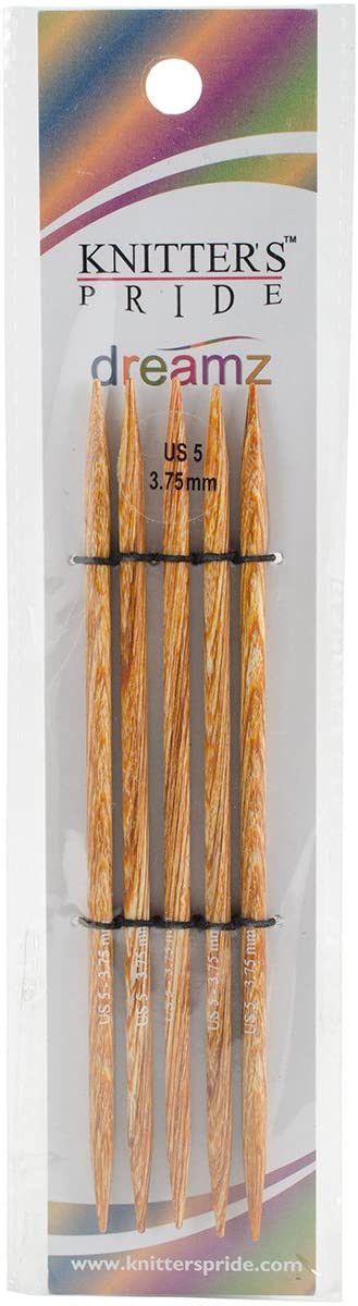 Knitter's Pride 5/3.75mm Dreamz Double Pointed Needles, 5"