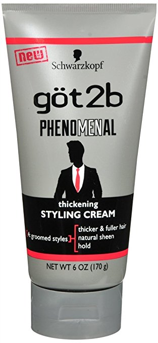 Got2b PhenoMENal Thickening Styling Cream, 6 OZ