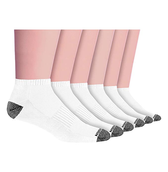 U.S. Polo Assn. - Men's 6 Pair Athletic Performance Cushion Low Cut Socks