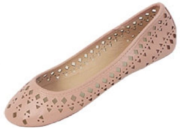 Shoes 18 Ladies Ballet Flat Loafer Shoes WChain Embellishment