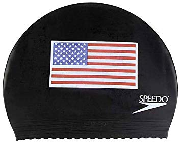 Speedo Silicone 'Flag' Swim Cap