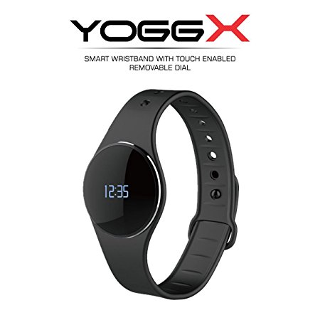 Portronics POR-666 Yogg X - A Slim & Smart Fitness Tracker with Detachable & Touch Sensitive Screen