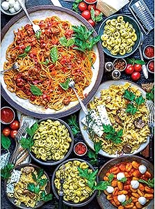 RoseArt - Dennis Prescott - Pasta Goodness - 1000 Piece Jigsaw Puzzle for Adults