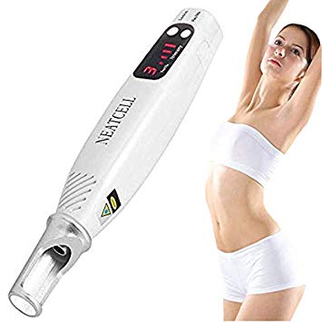 Scar Removal Machine, Professional Red Light Picosecond Scar Tattoo Removal Pen Melanin Diluting Beauty Device With Eyeglass