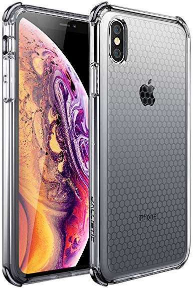 Ballistic iPhone Xs Case, Jewel Spark Series Case for iPhone Xs/X (2018) 5.8inches-Clear Black