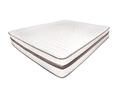 My Green Mattress - Natural Escape - GOTS Organic Cotton, Natural Eco-Wool and GOLS Certified Organic Latex - Medium Firm Mattress (Twin) Made in the USA