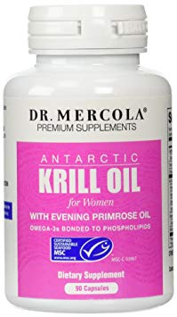 Dr. Mercola Women's Krill Oil, 0.5 Ounce