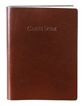 Eccolo Essential Collection 5 x 7 Inches Lined Journal, Carpe Diem