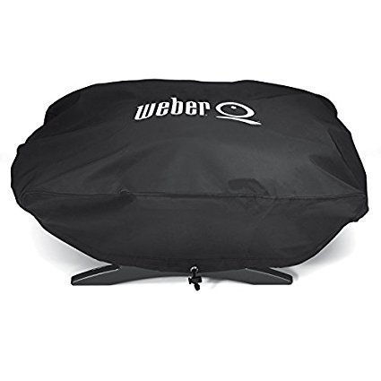 Weber 7712 Vinyl Cover for Weber Baby Q, Q-100 and Q-120 Grills