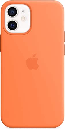Apple Silikon Case mit MagSafe (für iPhone 12 Mini) - Kumquat - 5.4 Zoll