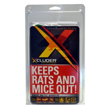 Xcluder Rodent Control Steel Wool Fill Fabric DIY Kit, Large