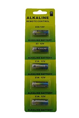 Powertron 23A 12V Alkaline Battery (5 Pack)