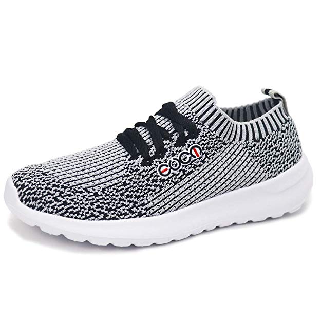 Forucreate Womens Athletic Walking Shoes Casual Lightweight Mesh Breathable Running Sneakers