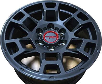 Genuine Toyota 2021 4Runner TRD PRO Matte Black Wheels (Set of 4) Fits: 4Runner FJ Cruiser Tacoma