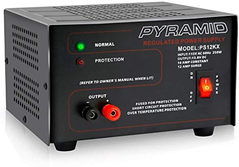 Bench Power Supply, AC-to-DC Power Converter (10 Amp)
