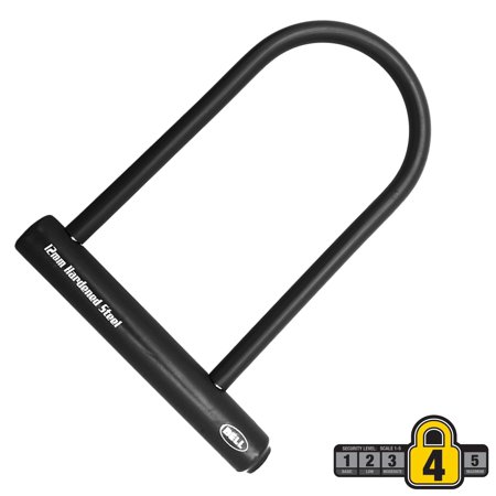Bell Sports Catalyst 300 8" Steel U-Lock Bicycle Lock, Security Level 4, Black