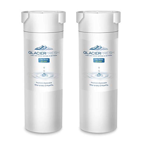 GLACIER FRESH XWF Replacement For GE XWF Refrigerator Water Filter 2-Pack