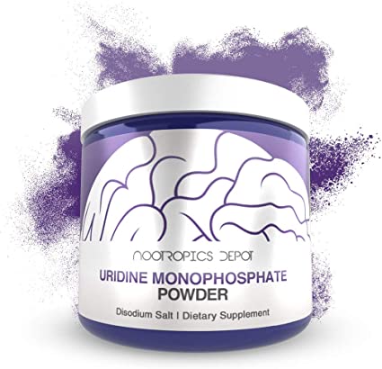 Uridine Monophosphate Powder | 60 Grams | Disodium Salt | Supports Healthy Cognitive Function   Enhances Memory | Supports Healthy Mitochondrial Function