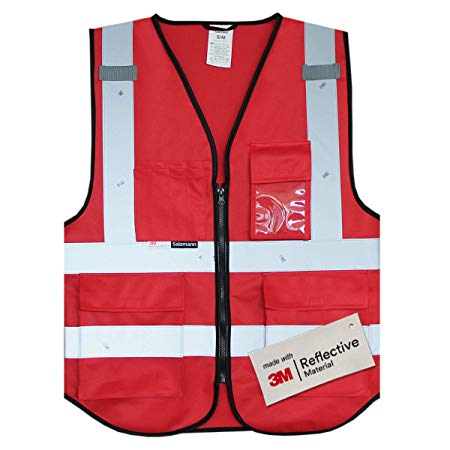 Salzmann 3M Multi Pocket Working Vest, Working Uniform, XL ; New Size Chart from Dec.2017