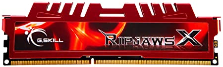 G.Skill 8GB (1 x 8GB) DDR3 PC3-12800 RipjawsX Series (10-10-10-30) Single module (F3-12800CL10S-8GBXL)