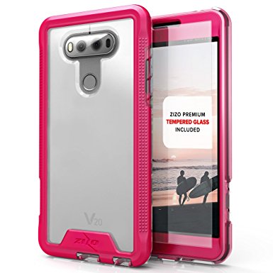 LG V20 Case, Zizo [ION Series] with FREE [LG V20 Screen Protector] Transparent Clear [Military Grade Drop Tested] for LG V20 (2016 Release)