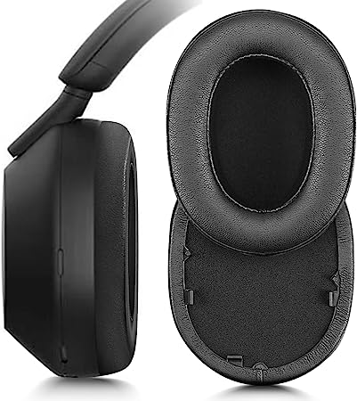 XBERSTAR WH-1000XM5 Earpads Ear Pads Cushion Cover Headband Earpads Replacement Compatible with Sony WH-1000XM5 Headband (Earpads)