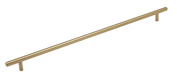 Amerock BP19016BBZ Bar Cabinet Pull, 18-7/8 in (480 mm) Center-to-Center, Golden Champagne