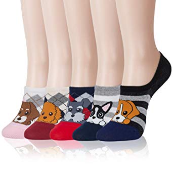 Kikiya socks Set of No Show Socks - No Show Casual Socks Sneaker Flats Loafer
