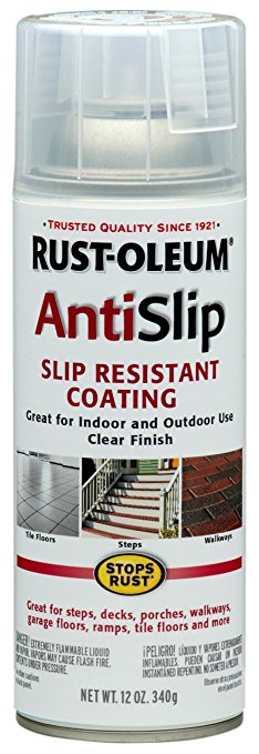 Rust-Oleum 271455 12 oz AntiSlip Spray, Clear