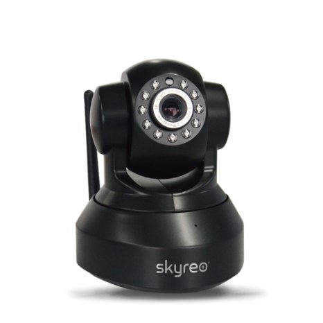 Skyreo SR8918W-BLUS Wireless IP Network Surveillance Camera Black