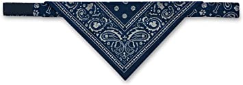 Genuine Fred Howligans Dog Bandana, Small, Navy