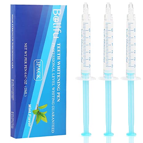 Teeth Whitening Gel 3 Refill, More Than 20 Uses, Effective, Painless, No Sensitivity, Gentle Teeth Stain Remover to Whiten Teeth