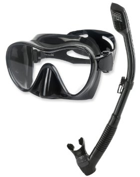 Phantom Aquatics Scuba Snorkeling Freediving Mask Snorkel Set