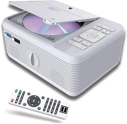 RCA RPJ140 Home Theater Projector with DVD Player and Bluetooth