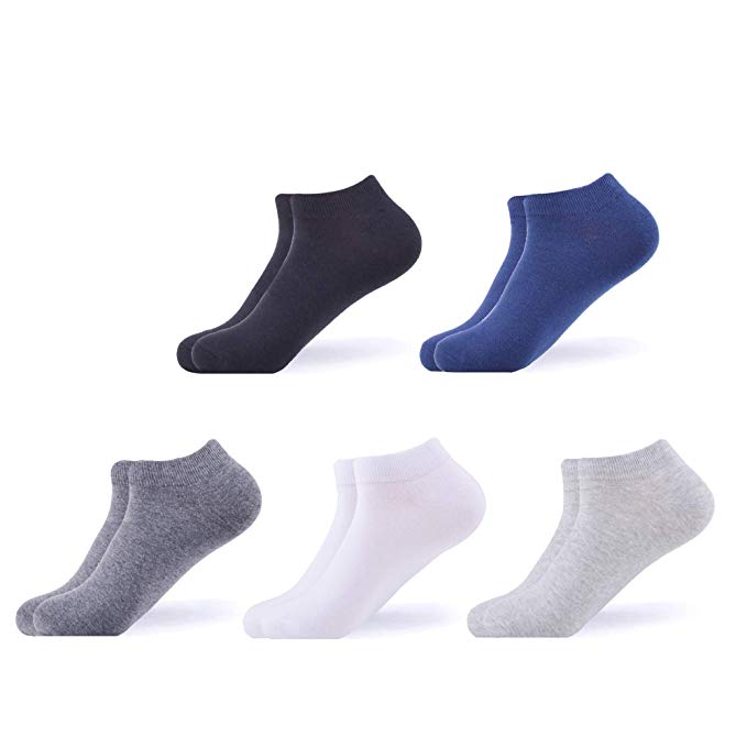 WeciBor Men's Dress Cool Colorful Novelty Funny Casual Combed Cotton Crew Socks Pack