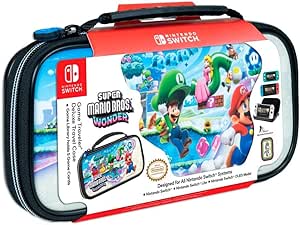 Nintendo Pochette de Transport et de Protection Officielle Super Mario Wonder Switch™, Compatible Lite et OLED.